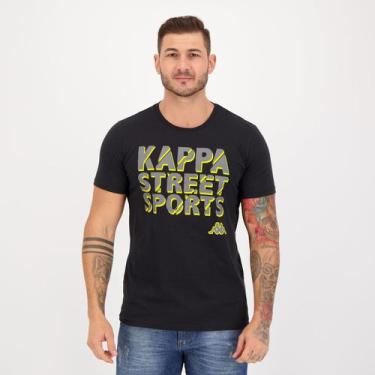 Imagem de Camiseta Kappa Street Sports Preta