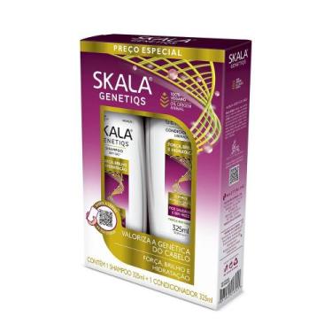 Imagem de Skala Kit Shampoo E Condicionador 325ml Genetics Forca E Brilho