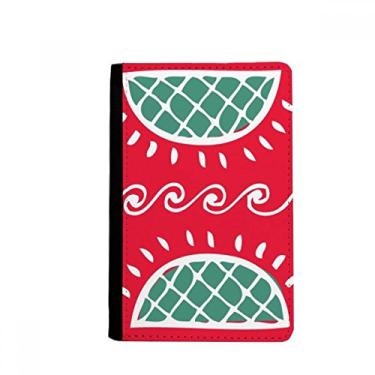 Imagem de Abacaxi México Totems Civilização Antiga Porta Passaporte Notecase Burse Carteira Capa Cartão Bolsa, Multicolor