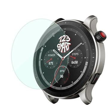 Imagem de Película de Vidro Temperado Marca 123Smart Compativel com GTR4 GTR 4 A2166 / GTR 42mm A1910 / GTR 47mm A1902