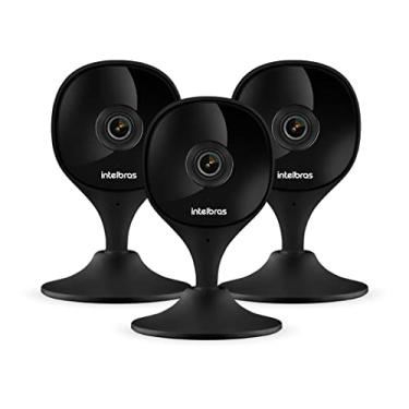Imagem de 3 Câmeras Ip Wi-fi IMX C Black Intelbras Full HD 2MP Preta