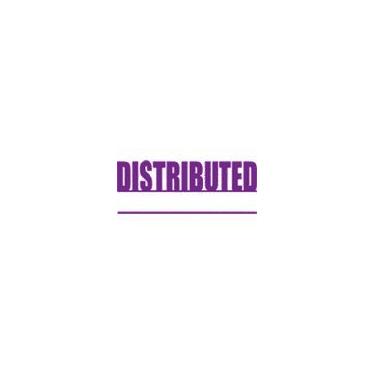 Imagem de Carimbo autotintado distribuído - roxo