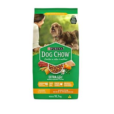 Imagem de Nestlé Purina Dog Chow Ração Seca Para Cães Adultos Raças Pequenas 10.1 kg, Grande