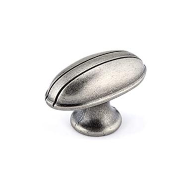 Imagem de Richelieu Hardware BP391299904 Chaillot Collection 1 15/16 polegadas (49 mm) x 15/16 polegadas (24 mm), puxador tradicional de ferro sintético