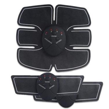 Imagem de Abs Estimulador Muscular Abdominal Exercitador Ems Fitness 3 Em 1