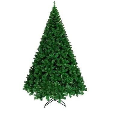 Imagem de Árvore Natal Verde Maresias Luxo 1,80m c/ 628 Galhos Diâmetro 70cm