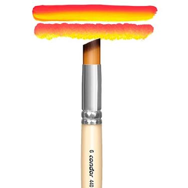 Imagem de Pincel Artístico, CONDOR, Creme, 4