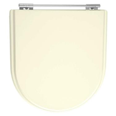 Imagem de Assento Sanitário Poliester Calypso Biscuit (Bege Claro) para vaso Incepa