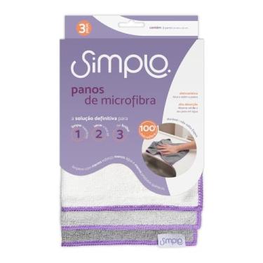 Imagem de Simplo - Panos de Microfibra Multiuso 3 Peças