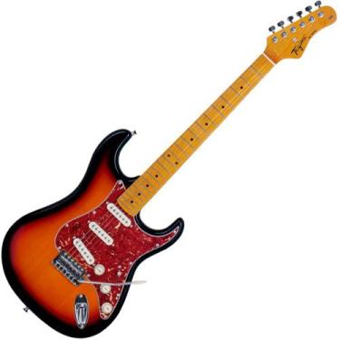 Imagem de Guitarra Tagima Tg-530 Sunburst Sb Woodstock Stratocaster Tg530