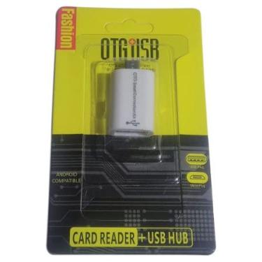 Imagem de Adaptador OTG Micro USB Flash Driver Leitor de Cartão/USB HUB