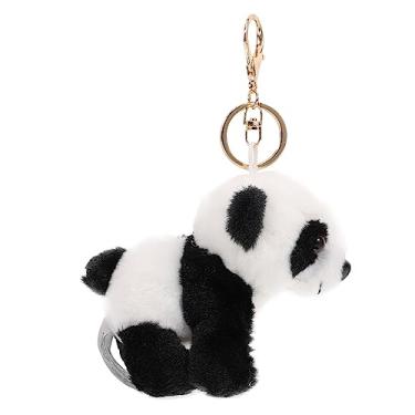 Imagem de COOLHIYA chaveiro de pelúcia chaveiro panda fofo chaveiro panda recheado mochila medalhão chaveiros pingente de chave chaveiro panda de pelúcia Coelho boneca de pelúcia liga de zinco