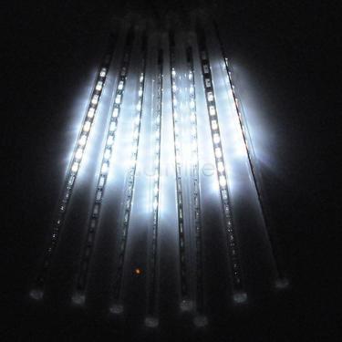 Imagem de Cascata Tipo Gelo Chuva Pisca Queda 8 Tubos 232 50cm Led Branca (NTN2308X127V)