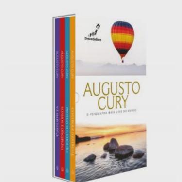Imagem de Box 4 Livros Augusto Cury Ciranda Cultural Inteligência Emocional Auto Ajuda Crescimento Liderança Motivacional
