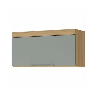 Imagem de Armário Aéreo Nesher Marquesa em MDF 15mm com 1 Porta e 1 Prateleira - 80cm de largura