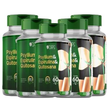Imagem de PSYLLIUM & ESPIRULINA & QUITOSANA - 1g (60 Cápsulas) +CAPS (5)
