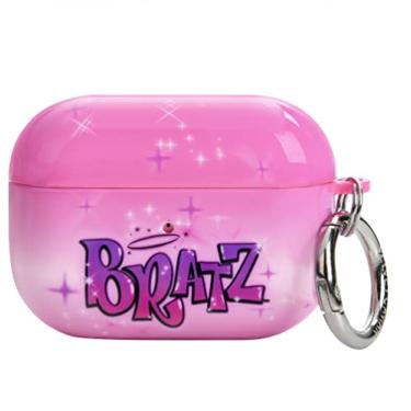 Imagem de Velvet Caviar Compatível com AirPods Pro Case 2ª e 1ª geração - Linda capa rígida protetora para mulheres - Bratz Pink Airbrush Angelz