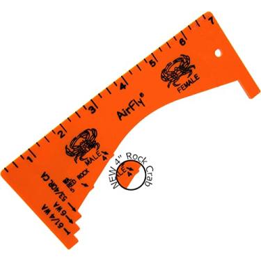 Imagem de AirFly Medidor de caranguejo - Medida para Dungeness, caranguejos (preto côncavo)