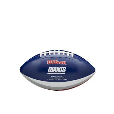 Imagem de Bola De Futebol Americano Wilson Nfl Peewee Team Ny Giants - Azul/Branco/Vermelho/Cinza-Unissex