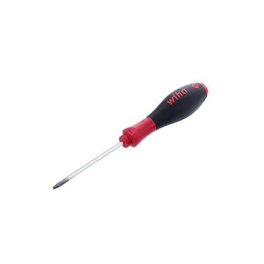 Imagem de Wiha Chave de fenda Torx de segurança 36275 resistente a adulteração com alça de acabamento macio, T10 x 80 mm