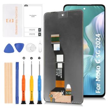 Imagem de Olivechard Tela LCD de substituição para Motorola Moto G 5G 2024 XT2417-1 XT2417 16.8 cm com ferramentas de reparo