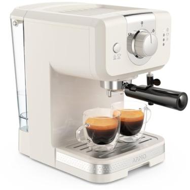 Imagem de Cafeteira Elétrica Arno OPIO Soleil Steam & Pump Marfim SCSP 1,2L, com Bico Vaporizador e 15 BAR de Pressão, 110V