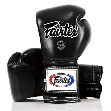 Imagem de Fairtex BGV9 Muay Thai para boxeadores e treinadores profissionais | Luva estilo mexicano para rebatedores duros | Luvas de MMA para artes marciais | Luvas de boxe leves e absorventes de choque de