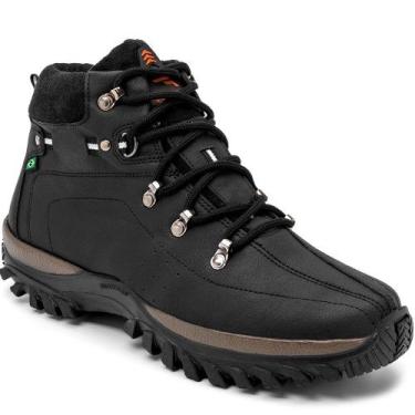 Imagem de Coturno Masculino Adventure Cano Alto Bota Trekking E Camping Outdoor