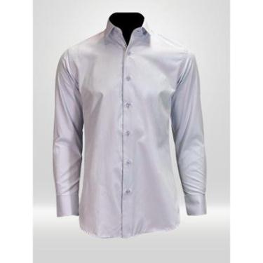 Imagem de Camisa Masculina Social Manga Longa Lilás-Masculino