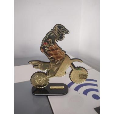 Imagem de Maquete de Acrílico Motocross - Hobbies do Ofício