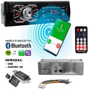 Imagem de Rádio MP3 Player C/ LED 60W Bluetooth First Option