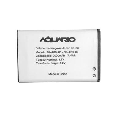 Imagem de Bateria Celular Telefone Rural Mesa Ca-42s 4g 3.7v 2000mah - AQUARIO
