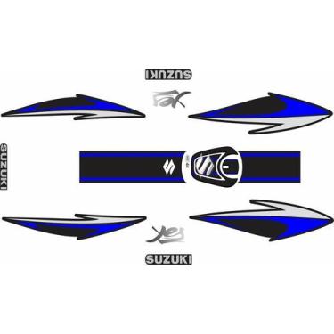 Imagem de Adesivo Protetor Carenagem e Bocal Suzuki Yes 2005/12 Kit 05 - Resitan