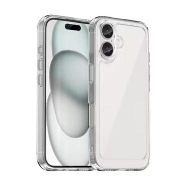 Imagem de Capa Capinha Case Transparente TPU Compatível Para Iphone 16 / Plus / 