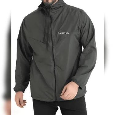 Imagem de Casaco Corta Vento Masculino com Capuz Sagitta em Tactel-Masculino