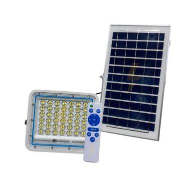Imagem de Refletor Solar de Led 100w Holofote 6500k Ip67 - Líder Led