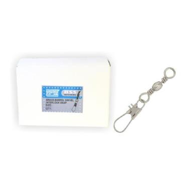 Imagem de Girador Com Snap BSS- Nickel N7 Cx.100pçs Marine Sports