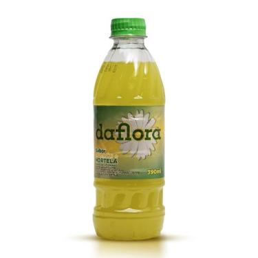 Imagem de Suco de Abacaxi com Hortelã Daflora Garrafa Pet 390ml 12 unidades