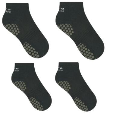 Imagem de Kit 4 Pares De Meia Hidro Pilates Antiderrapante Selene 4010, 39-43, P