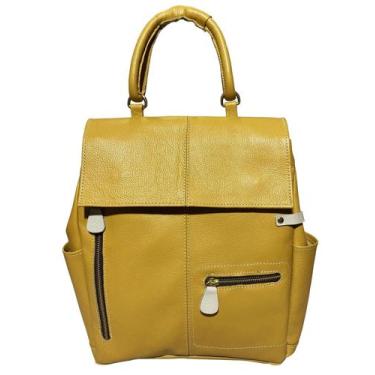 Imagem de Mochila Feminina Em Couro Porta Tablet Kindle Ipad Alça Regulavel - Ar