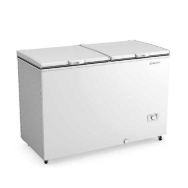 Imagem de Freezer Horizontal Inverter Dupla Ação 417 Litros Tampa Cega DA420IF T