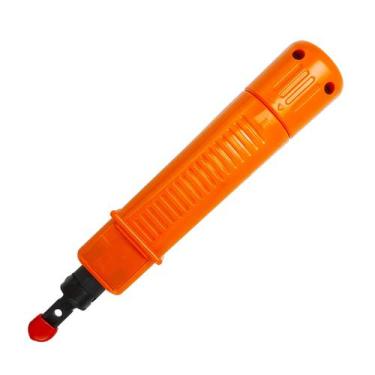 Imagem de Alicate de Impacto Punch Down de Rede Laranja com regulagem HY-314B - 