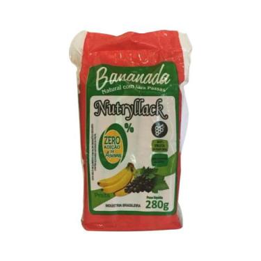 Imagem de Bananada c/ Uva Passa Sem Açúcar Nutrilack