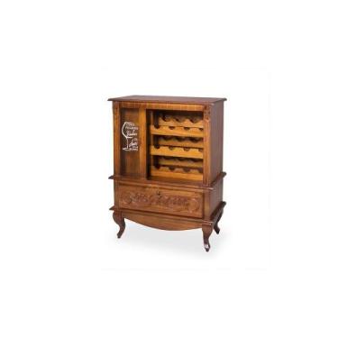 Imagem de Adega de Vinho Colonial Estilo Country 12 Garrafas - Made Wood
