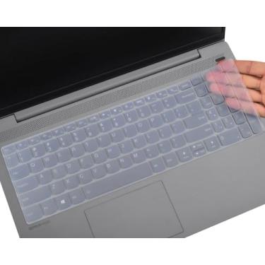 Imagem de CaseBuy Capa de teclado para Lenovo Yoga 7 7i 40.6 cm, Lenovo IdeaPad 1 1i 39.6 cm, Lenovo V15 G4 Laptop 2025-2023, IdeaPad 3 3i 5 5i 7i 39.6 cm, Flex 5 5i 16, ThinkBook 15 G4 G3 G2 15p