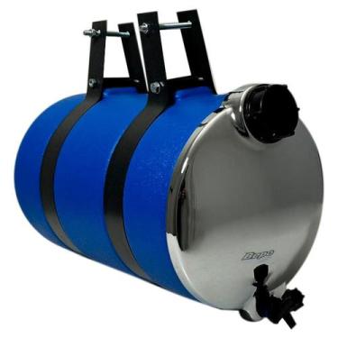 Imagem de Barrica Corote de Água 26l Azul C/ Espelho e Suporte - Bepo