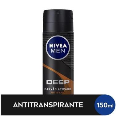 Imagem de Desodorante Aerosol Nivea Men Deep Amadeirado 150ml, 1