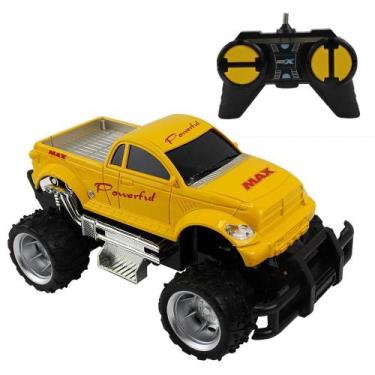 Imagem de Carrinho Pick UP Controle Remoto 4 Funções 1:24 Amarelo BW154AM - IMPO