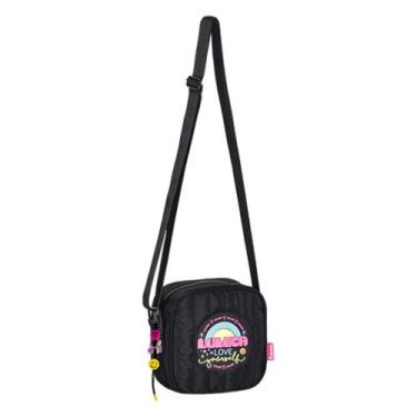 Imagem de Bolsa Transversal Shoulder Bag Preta De Nylon Luluca - Semax - Up Impo