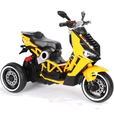 Imagem de Moto Italjet Dragster Bandeirante 200 Eletrica 12V Amarela